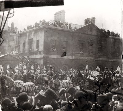 Processione del Giubileo a Whitehall, 1887 da English School